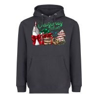 Smoke Christmas Vibes Heavyweight Hoodie - CowhideDigitalArt