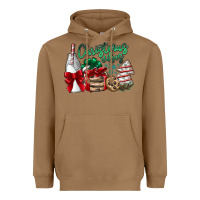 Toasted Coconut Christmas Vibes Heavyweight Hoodie - CowhideDigitalArt