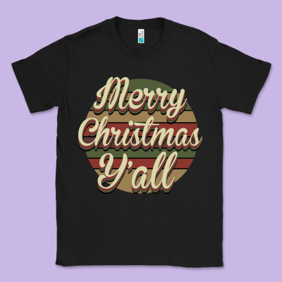 Merry Christmas Y'all Classic Tee Designed By Bettercallsaul