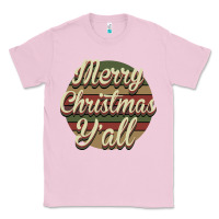 Bubblegum Pink Merry Christmas Y'all Classic Tee - Bettercallsaul