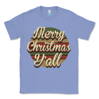 Colony Blue Merry Christmas Y'all Classic Tee - Bettercallsaul