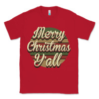 Red Merry Christmas Y'all Classic Tee - Bettercallsaul