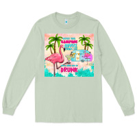 Matcha never take camping advice from me Long Sleeve Tee - TumblerDesignByShophia