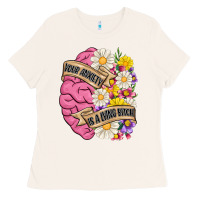 Bone your anxiety is a lying bitch Ladies Tee - MaliasSmallBusiness