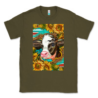 Army Green Cute Baby Calf Classic Tee - LillyAllenDesigns