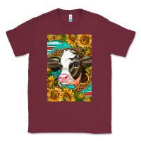 Burgundy Cute Baby Calf Classic Tee - LillyAllenDesigns