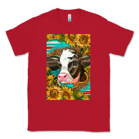 Red Cute Baby Calf Classic Tee - LillyAllenDesigns
