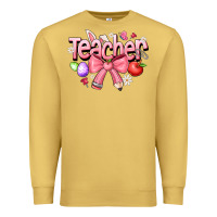 Antique Gold easter teacher Premium Sweatshirt - CowhideDigitalArt