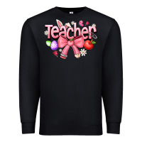 Black easter teacher Premium Sweatshirt - CowhideDigitalArt