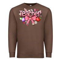 Chestnut easter teacher Premium Sweatshirt - CowhideDigitalArt
