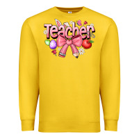 Lemon easter teacher Premium Sweatshirt - CowhideDigitalArt