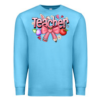 Ocean Blue easter teacher Premium Sweatshirt - CowhideDigitalArt
