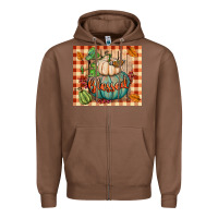 Chestnut blessed tumbler Zipper Hoodie - BundleAndBundleShop