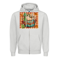Dove Grey blessed tumbler Zipper Hoodie - BundleAndBundleShop
