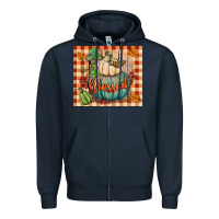 Navy blessed tumbler Zipper Hoodie - BundleAndBundleShop