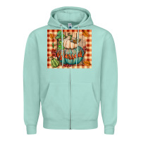 Seafoam blessed tumbler Zipper Hoodie - BundleAndBundleShop