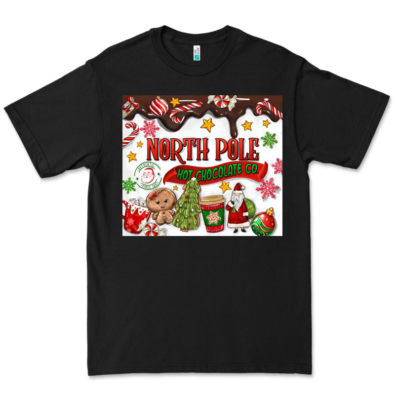 North Pole Hot Chocolate Christmas Premium Tee by MaliasSmallBusiness | Teevron