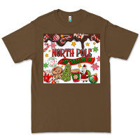 Cacao North Pole Hot Chocolate christmas Premium Tee - MaliasSmallBusiness