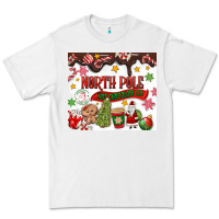 White North Pole Hot Chocolate christmas Premium Tee - MaliasSmallBusiness