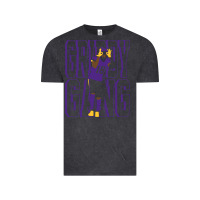 Vintage Black Justin Jefferson -Griddy Gang Vintage Tee - lanVoArt