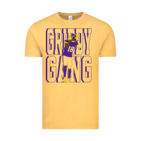 Vintage Mustard Justin Jefferson -Griddy Gang Vintage Tee - lanVoArt