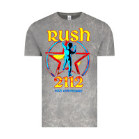 Cloud Rock rush blue starman 2112  40th anniversary Vintage Tee - lanVoArt