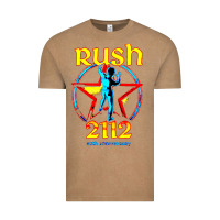 Vintage Coffee rush blue starman 2112  40th anniversary Vintage Tee - lanVoArt