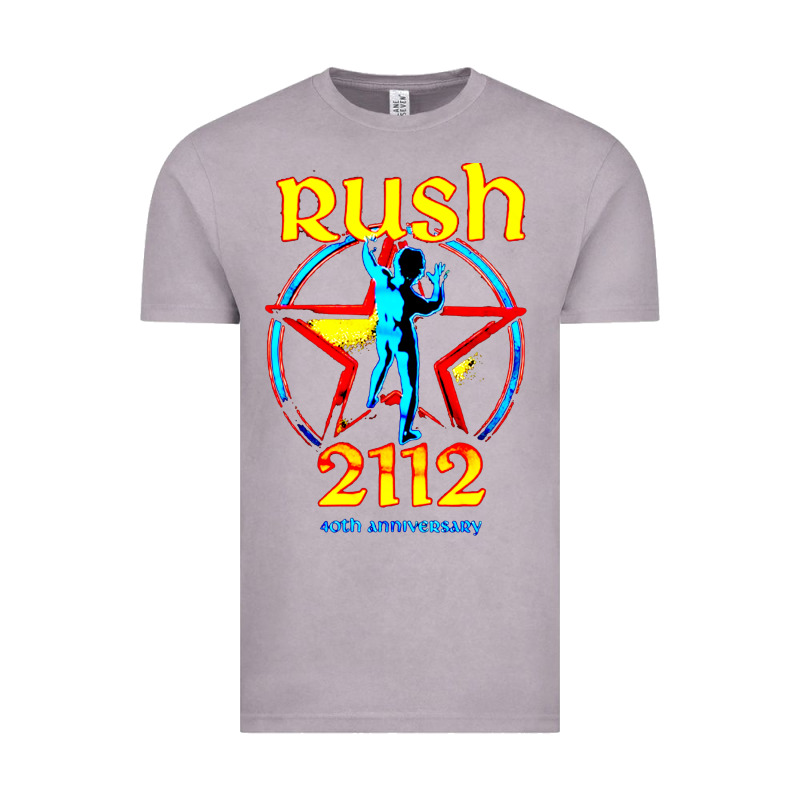 Rush Blue Starman 2112  40th Anniversary Vintage Tee by lanVoArt | Teevron