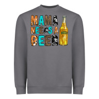 Storm Mama Needs a Beer Heavyweight Sweatshirt - CowCowDesign