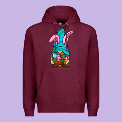 Easter Wicker Basket Gnome Premium Hoodie Designed By Bundleandbundleshop
