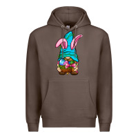 Coffee Easter Wicker Basket Gnome Premium Hoodie - BundleAndBundleShop