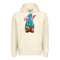 Sandshell Easter Wicker Basket Gnome Premium Hoodie - BundleAndBundleShop