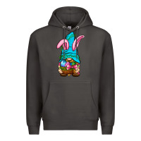 Smoke Easter Wicker Basket Gnome Premium Hoodie - BundleAndBundleShop