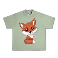 Oil Green fox Urban Heavy Tee - texasbilliewilder
