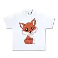 White fox Urban Heavy Tee - texasbilliewilder