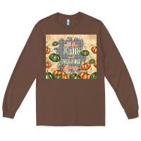 Chestnut all the plaid and pumpkin things Long Sleeve Tee - TumblerDesignByShophia