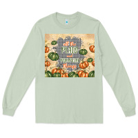 Matcha all the plaid and pumpkin things Long Sleeve Tee - TumblerDesignByShophia