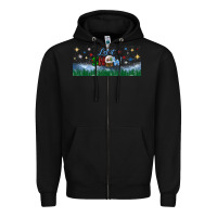 Black let it snow libbey glass Zipper Hoodie - BundleAndBundleShop