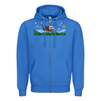 True Royal let it snow libbey glass Zipper Hoodie - BundleAndBundleShop