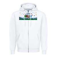 White let it snow libbey glass Zipper Hoodie - BundleAndBundleShop