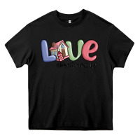 Black love real estate life Heavy Core Tee - MaliasSmallBusiness