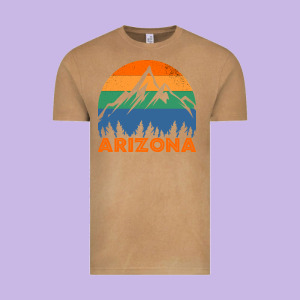 Arizona-01mxk Vintage Tee Designed By Lanvoart