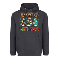 Smoke Howdy Christmas Heavyweight Hoodie - CowhideDigitalArt