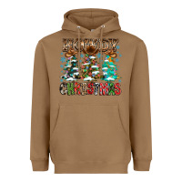 Toasted Coconut Howdy Christmas Heavyweight Hoodie - CowhideDigitalArt