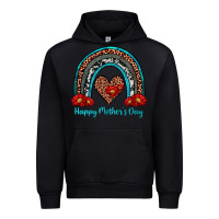 Black happy mother's day rainbow Urban Hoodie - Artiststas