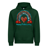Forest Green happy mother's day rainbow Urban Hoodie - Artiststas