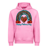 Fuchsia Pink happy mother's day rainbow Urban Hoodie - Artiststas