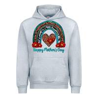 Heather Grey happy mother's day rainbow Urban Hoodie - Artiststas