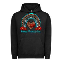 Pigment Black happy mother's day rainbow Urban Hoodie - Artiststas