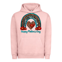 Pigment Salmon happy mother's day rainbow Urban Hoodie - Artiststas